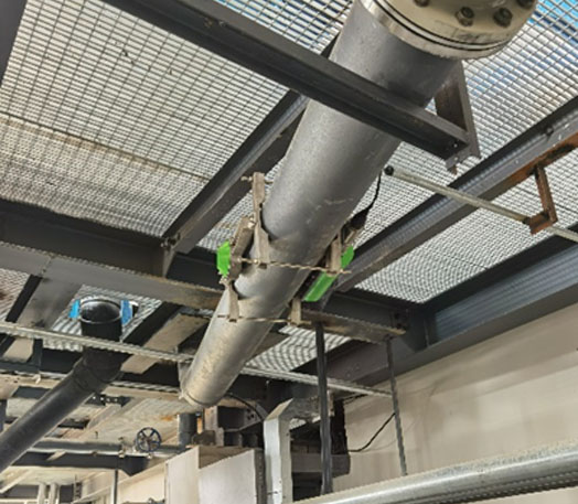 Na-22放射性儀表 金礦溢流管道密度測量現場案例(圖2)