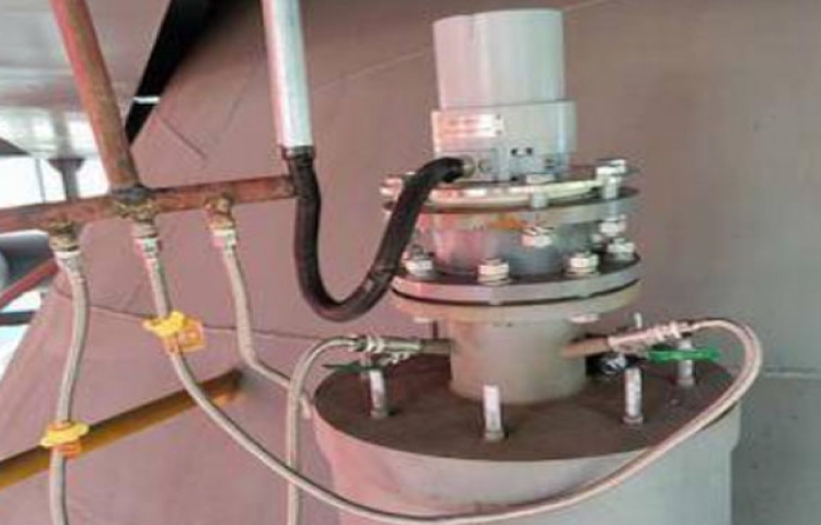 高溫雷達物位現場應用圖片