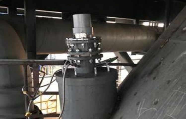 高溫雷達物位計現場圖片