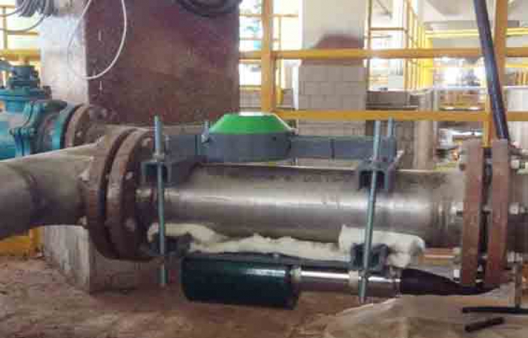 Na-22放射性儀表鋅銦礦漿管道檢測現場案例